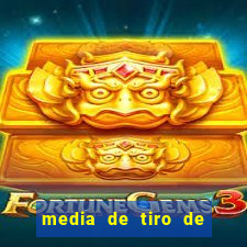 media de tiro de meta por jogo